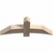 Ekena Millwork Bellingham Smooth Timber Gable Bracket, Douglas Fir, 48"W x 18"H x 5 1/2"D x 5 1/2"F, 9/12 Pitch GBW048X18X0606BEL00SDF - alternate 4